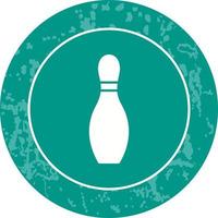 uniek bowling pin vector icoon