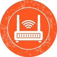 Wifi router vector icoon