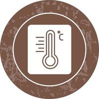 thermometer vector pictogram