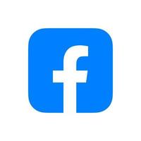 facebook logo vector, facebook icoon vrij vector