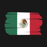 mexicaanse vlagborstel vector