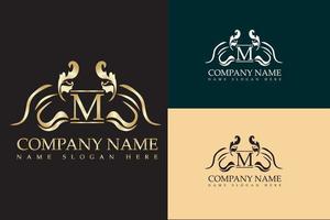 logo gouden vector illustratie