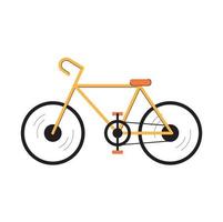 gemakkelijk fiets geïsoleerd vector illustratie