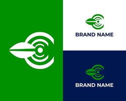 modern logo brief c blad, concept brief c logo vector