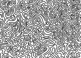 abstract Golf lijnen vector