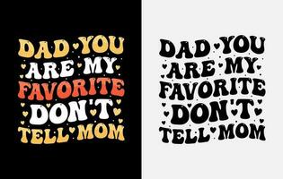 typografie papa vader vader dag t-shirt ontwerp vrij, gelukkig vader dag t shirt, vader t overhemd vector