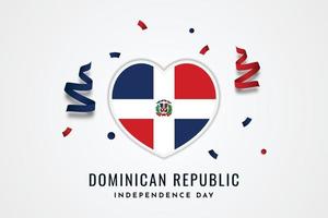 dominicaans republiek onafhankelijkheid dag vector