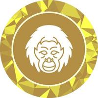 orangoetan vector icoon
