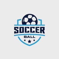 voetbal team embleem logo ontwerp vectorillustratie vector