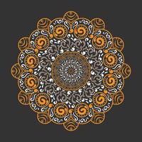 mandala ornament meetkundig achtergrond vector