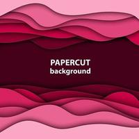 vector achtergrond met magenta roze kleurrijk papier besnoeiing vormen. 3d abstract papier kunst stijl, ontwerp lay-out voor bedrijf presentaties, flyers, affiches, afdrukken, decoratie, kaarten, brochure