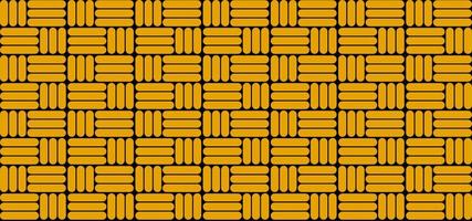 geel abstract patroon als achtergrond, met netjes gerangschikte patronen, geschikt voor banners, covers en wallpapers, vectorillustraties vector