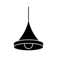 kroonluchter icoon vector. glans illustratie teken. glans symbool of logo. vector