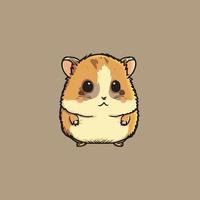 klein dier zoogdier knaagdier hamster vector