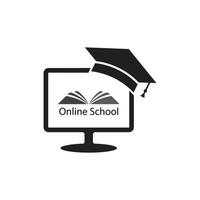 online onderwijs scholing vector