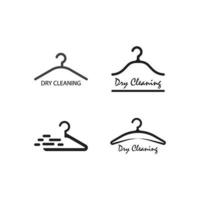 hangers pictogram vector