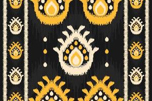 etnisch ikat naadloos patroon in stam. Amerikaans, Mexicaans stijl. aztec meetkundig ornament afdrukken. vector