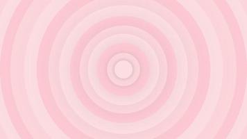 vector illustratie roze gestreept patroon 3d vorm schelp stijl, liefde abstract