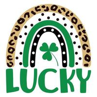 Lucky st Patrick dag vector