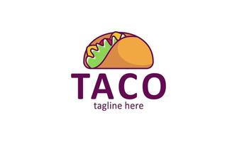 taco mascotte tekenfilm vector icoon illustratie. schattig taco kind karakter met klok