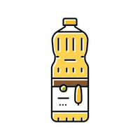 olie maïs kleur icoon vector illustratie