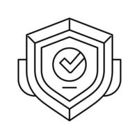 badge kwaliteit lijn pictogram vectorillustratie vector