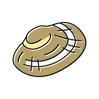 manilla clam kleur pictogram vectorillustratie vector