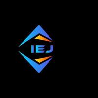 iej abstract technologie logo ontwerp Aan wit achtergrond. iej creatief initialen brief logo concept. vector