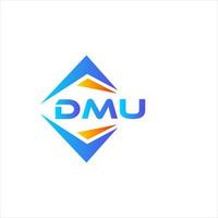 dmu abstract technologie logo ontwerp Aan wit achtergrond. dmu creatief initialen brief logo concept. vector