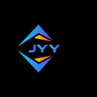 jyy abstract technologie logo ontwerp Aan zwart achtergrond. jyy creatief initialen brief logo concept. vector