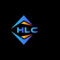 hlc abstract technologie logo ontwerp Aan zwart achtergrond. hlc creatief initialen brief logo concept. vector