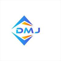 dmj abstract technologie logo ontwerp Aan wit achtergrond. dmj creatief initialen brief logo concept. vector