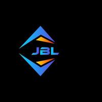 jbl abstract technologie logo ontwerp Aan zwart achtergrond. jbl creatief initialen brief logo concept. vector