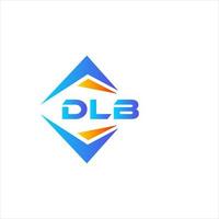 dlb abstract technologie logo ontwerp Aan wit achtergrond. dlb creatief initialen brief logo concept. vector