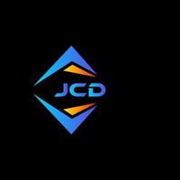 jcd abstract technologie logo ontwerp Aan zwart achtergrond. jcd creatief initialen brief logo concept. vector