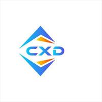 cxd abstract technologie logo ontwerp Aan wit achtergrond. cxd creatief initialen brief logo concept. vector