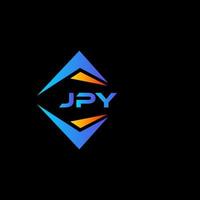 Japanse Yen abstract technologie logo ontwerp Aan zwart achtergrond. Japanse Yen creatief initialen brief logo concept. vector