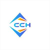cch abstract technologie logo ontwerp Aan wit achtergrond. cch creatief initialen brief logo concept. vector