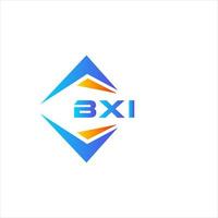 bxi abstract technologie logo ontwerp Aan wit achtergrond. bxi creatief initialen brief logo concept. vector