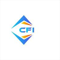 cfi abstract technologie logo ontwerp Aan wit achtergrond. cfi creatief initialen brief logo concept. vector