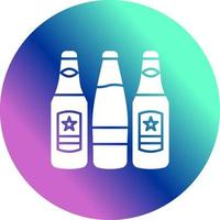 bier flessen vector icoon