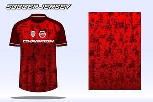 voetbal Jersey sport t-shirt ontwerp mockup voor Amerikaans voetbal club vector