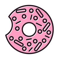 donut vector icoon