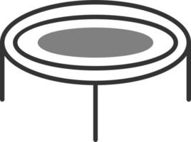 trampoline vector icoon