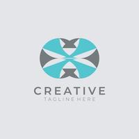 abstract logo ontwerp en merk symbool embleem vector