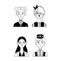 set avatars vector