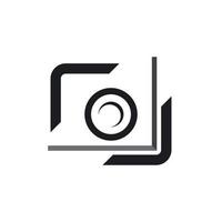 camera pictogram vector