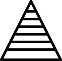 piramide vectorillustratie op een background.premium kwaliteit symbolen.vector pictogrammen voor concept en grafisch ontwerp. vector