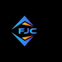 fjc abstract technologie logo ontwerp Aan wit achtergrond. fjc creatief initialen brief logo concept. vector