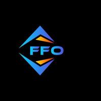 ff abstract technologie logo ontwerp Aan wit achtergrond. ff creatief initialen brief logo concept. vector